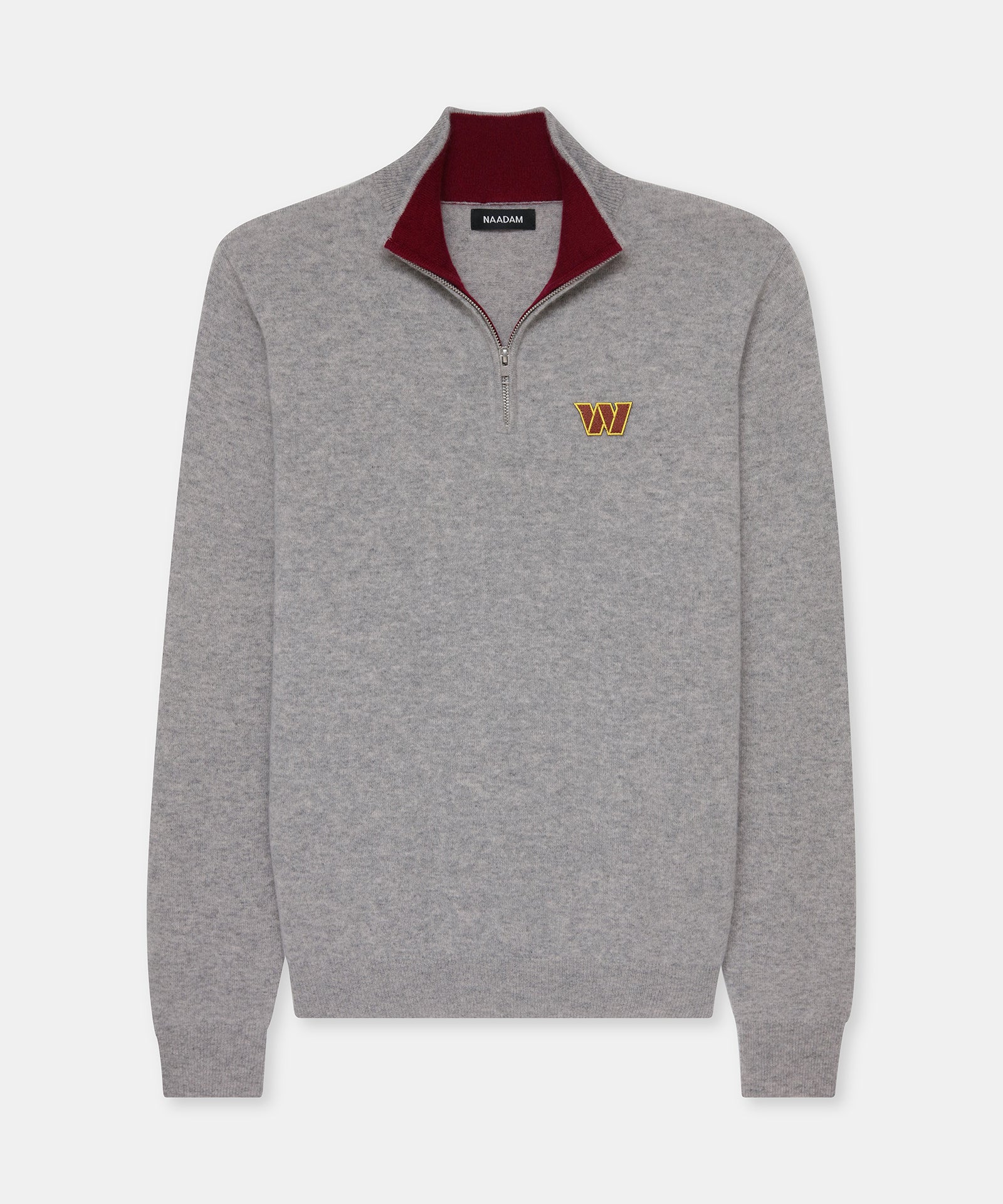 NFL Signature Cashmere Color Blocked Quarter Zip
