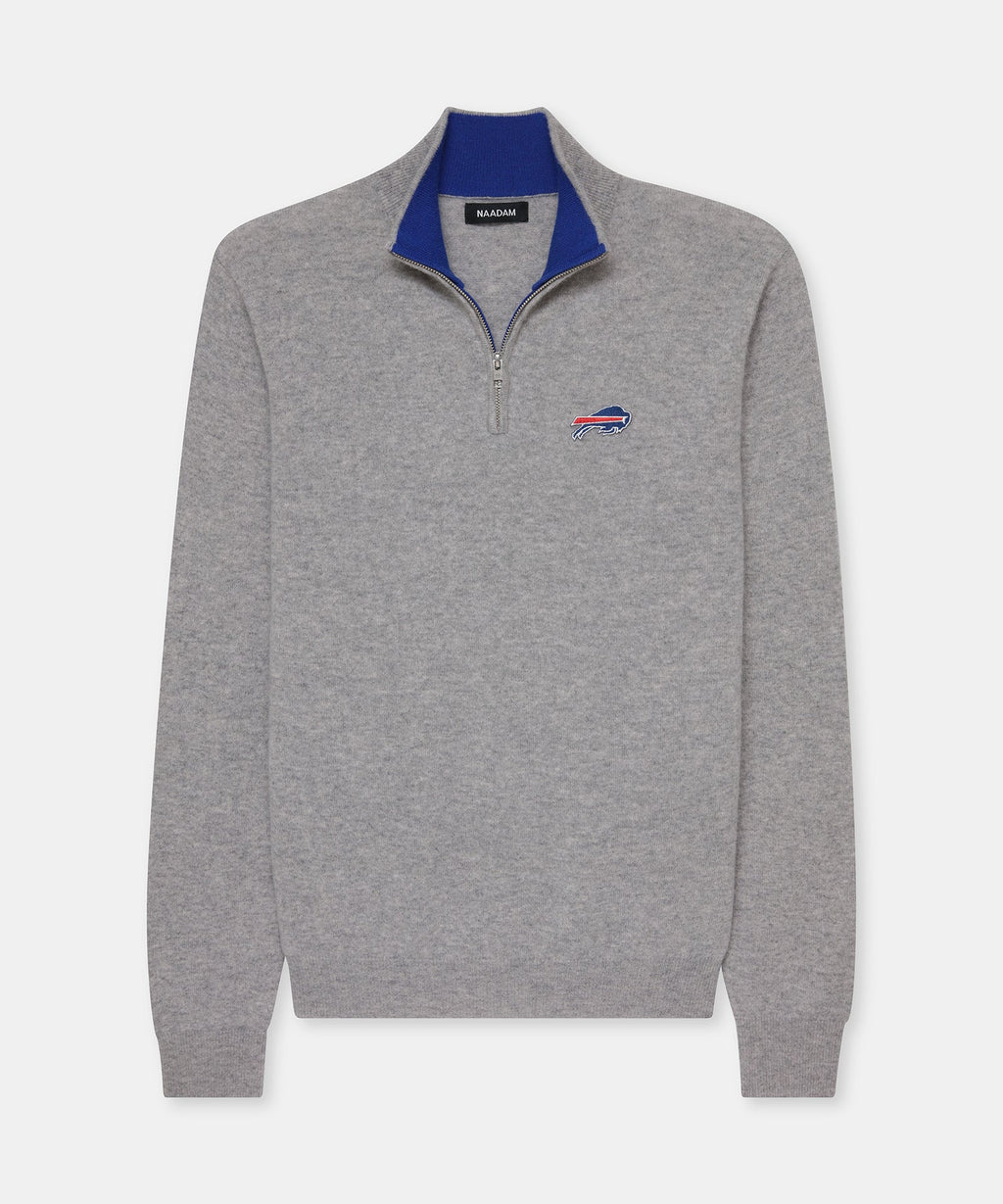 NFL Signature Cashmere Color Blocked Quarter Zip