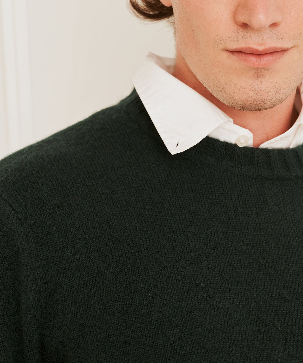 Luxe Cashmere Crewneck Sweater