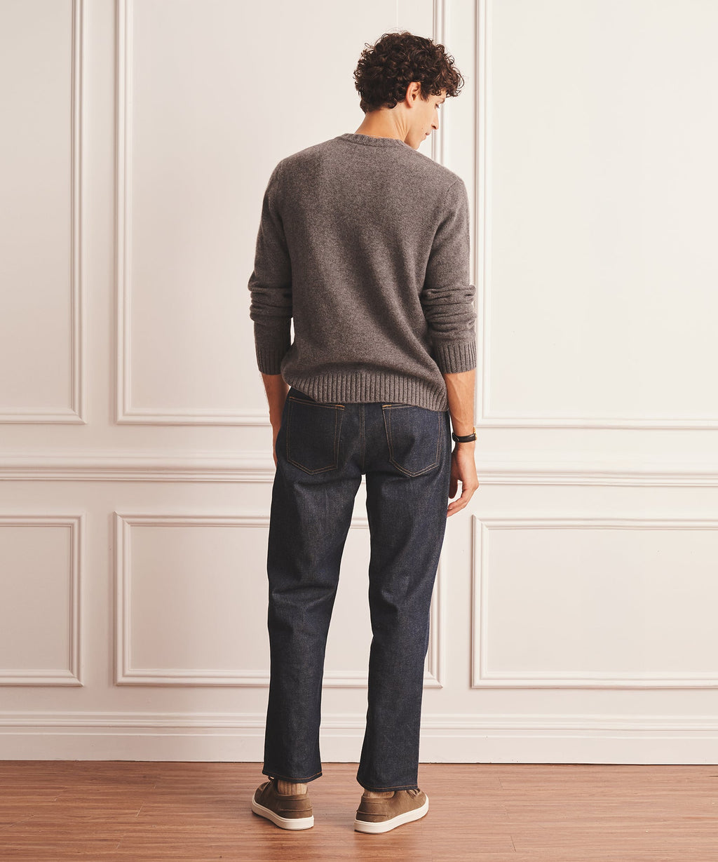 Luxe Cashmere Crewneck Sweater