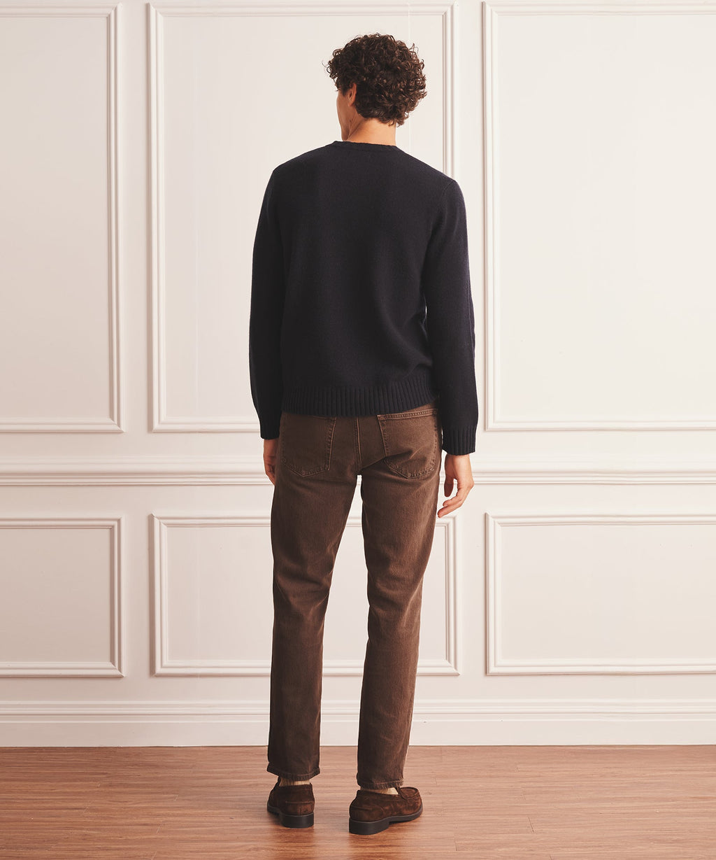 Luxe Cashmere Crewneck Sweater