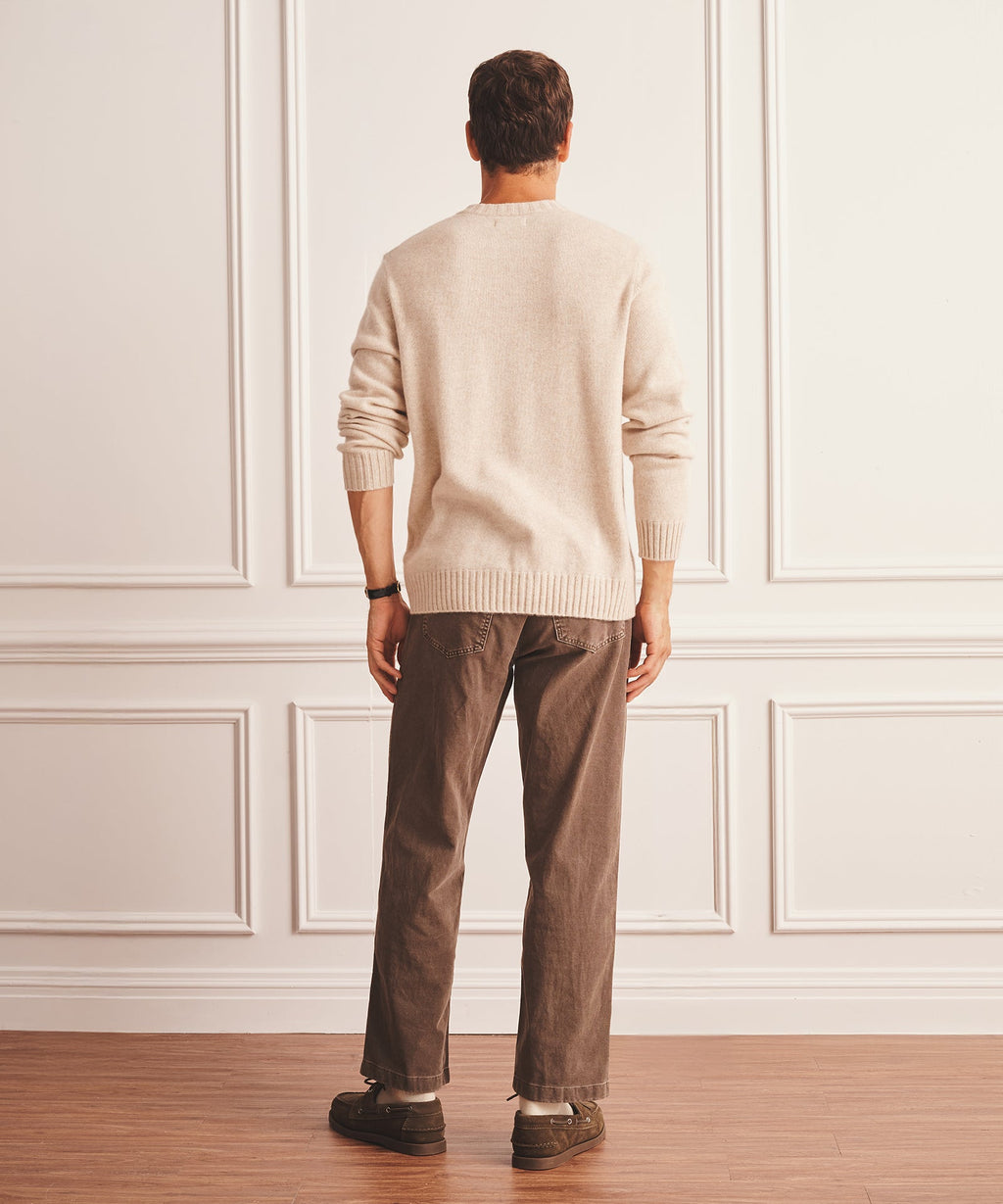 Luxe Cashmere Crewneck Sweater
