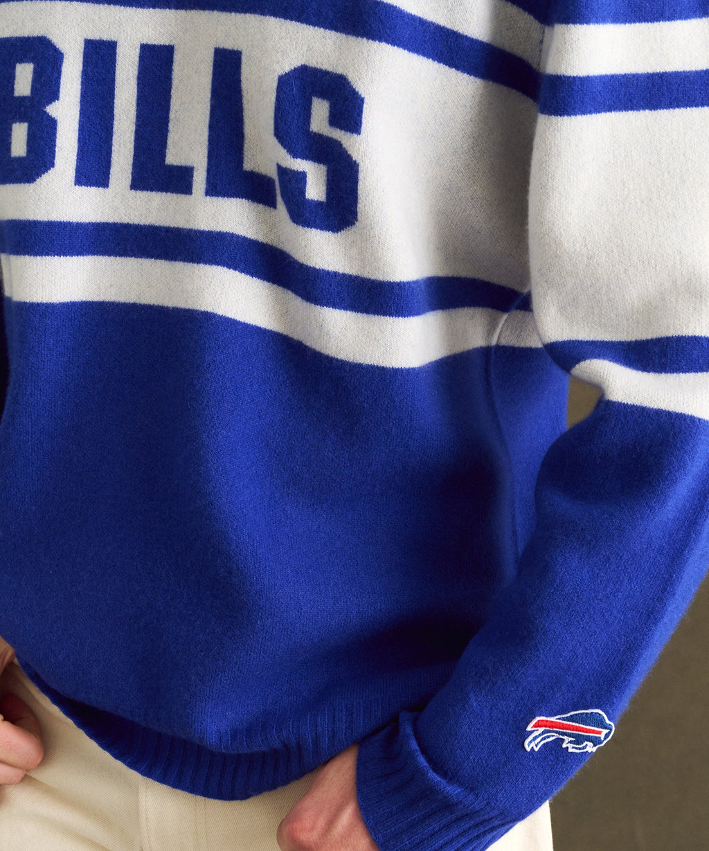 NFL Luxe Cashmere Crewneck Sweater