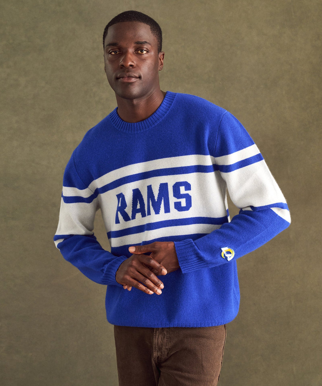 NFL Luxe Cashmere Crewneck Sweater