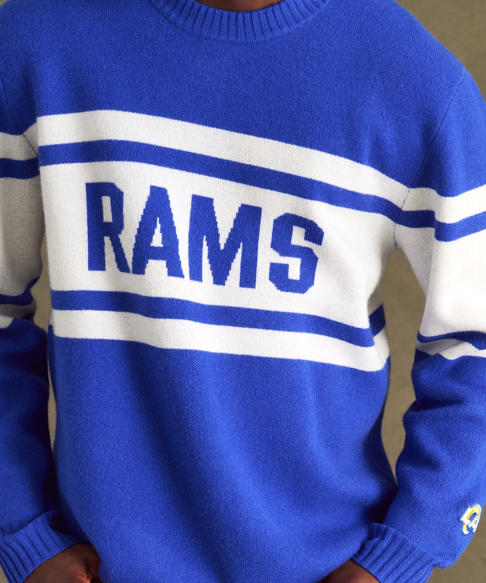 NFL Luxe Cashmere Crewneck Sweater