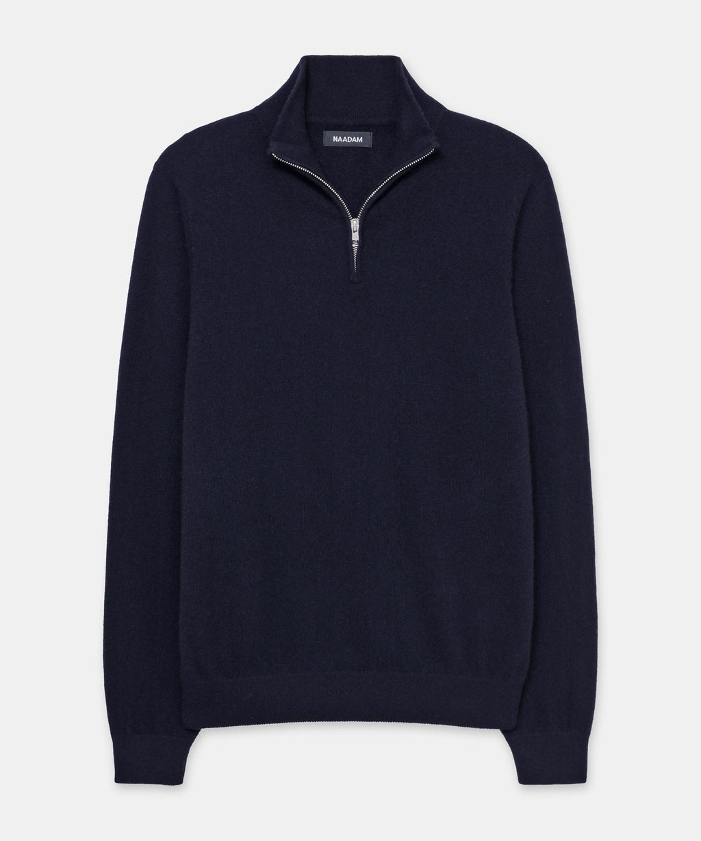 Signature Cashmere Quarter Zip