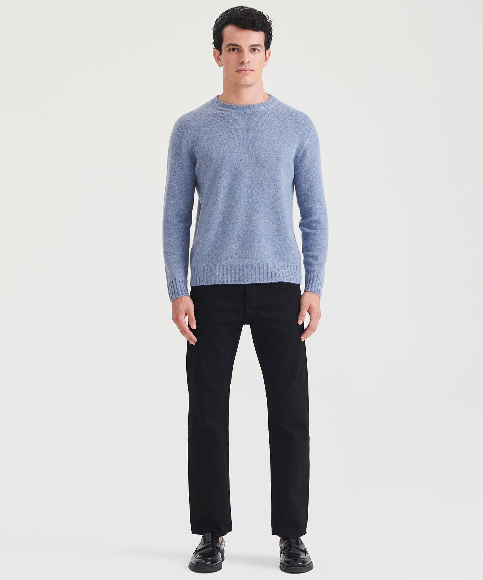 Luxe Cashmere Crewneck Sweater