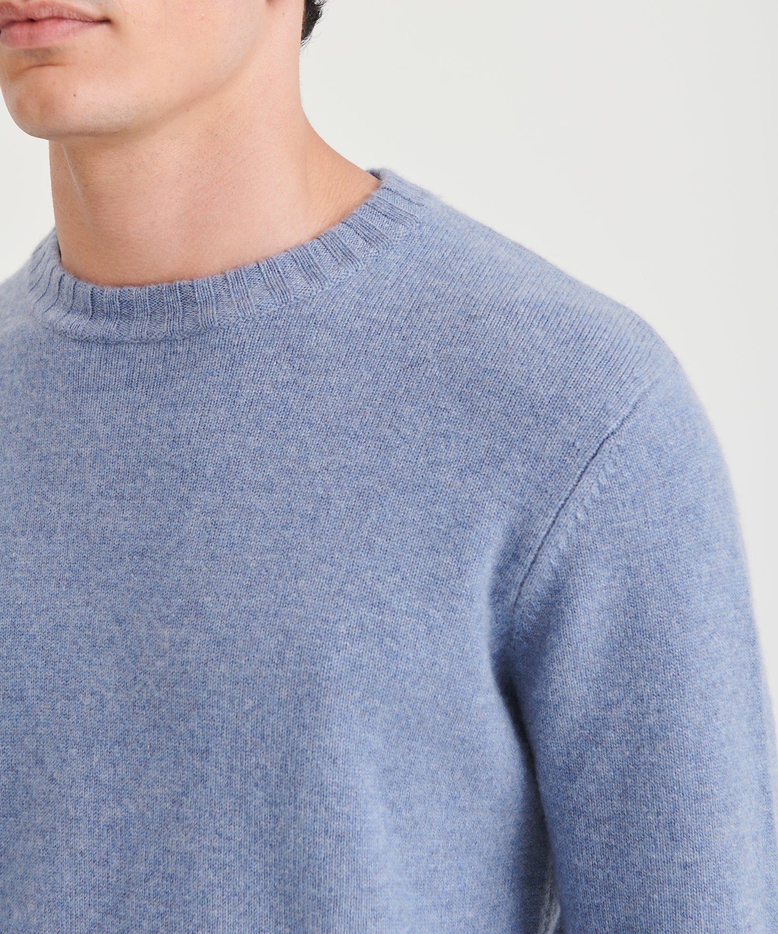 Luxe Cashmere Crewneck Sweater
