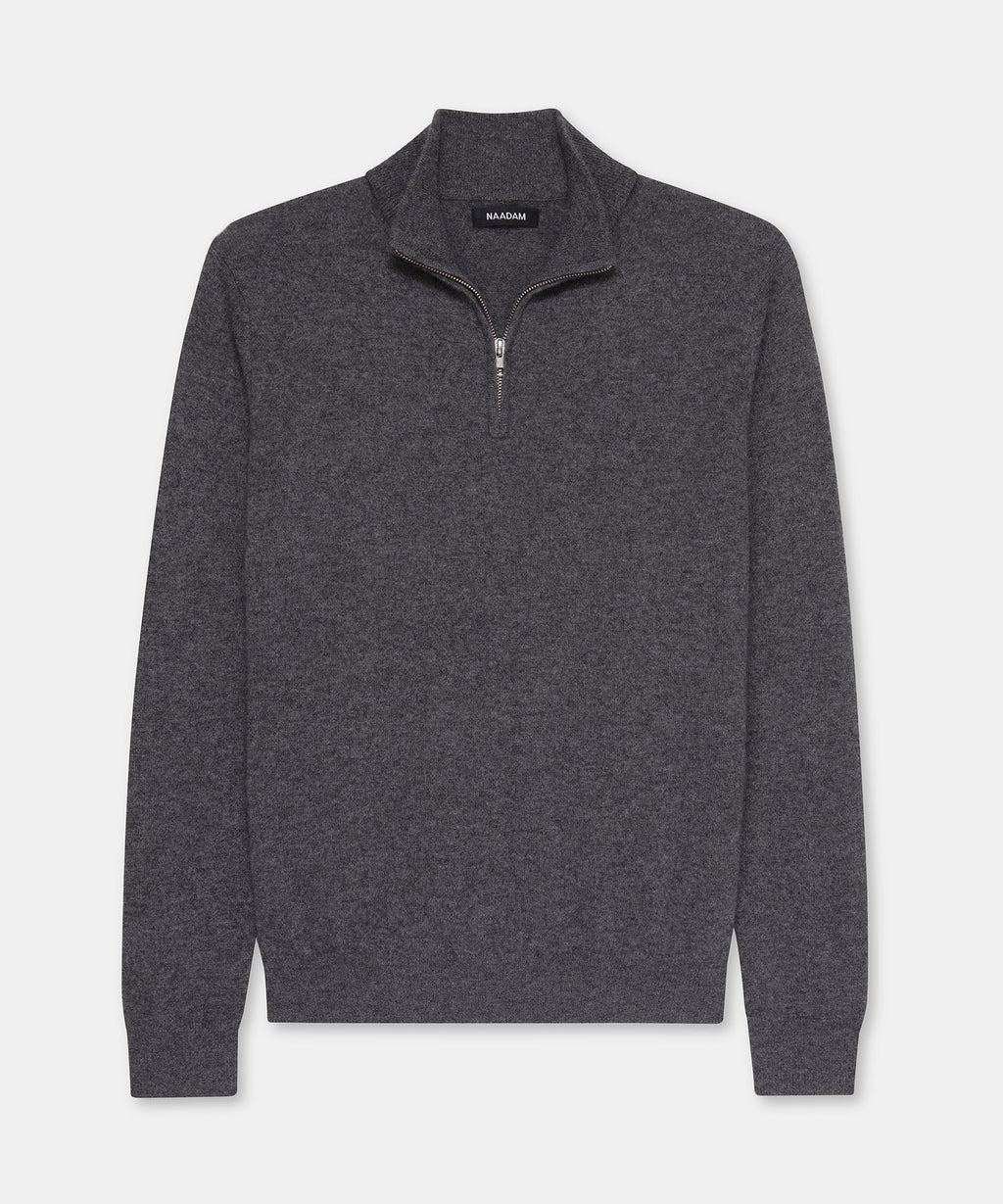Signature Cashmere Quarter Zip