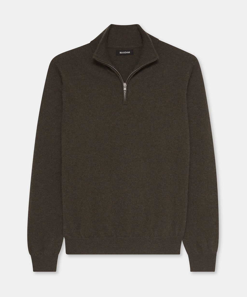 Signature Cashmere Quarter Zip