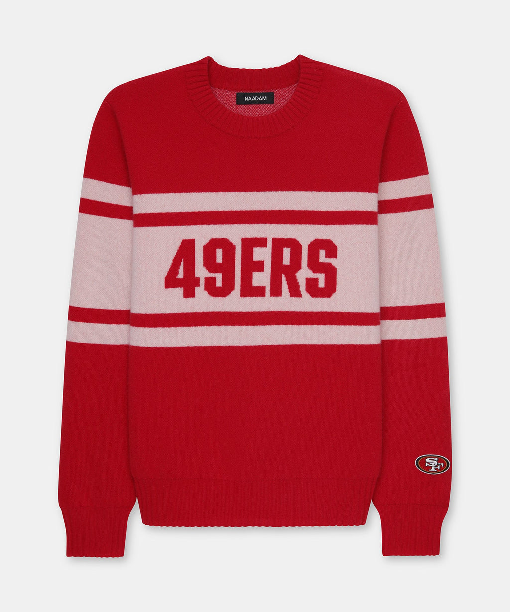 NFL Luxe Cashmere Crewneck Sweater