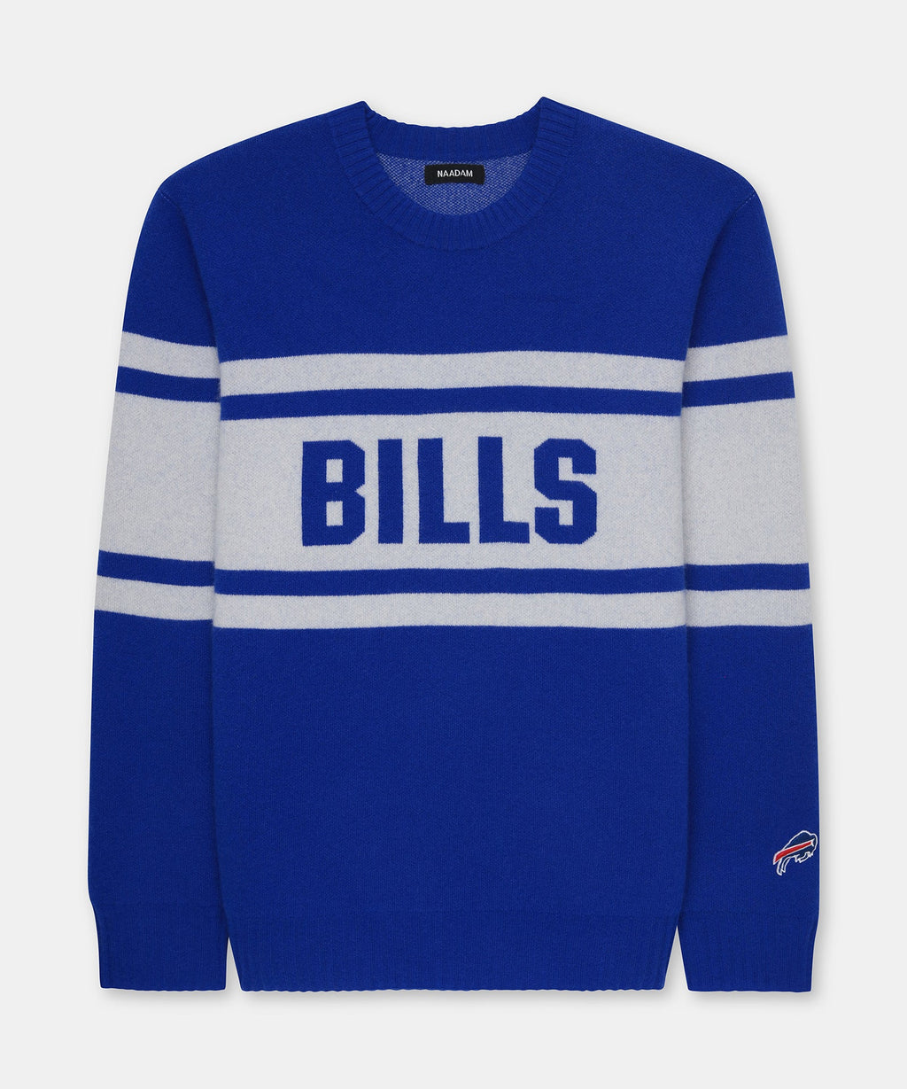 NFL Luxe Cashmere Crewneck Sweater