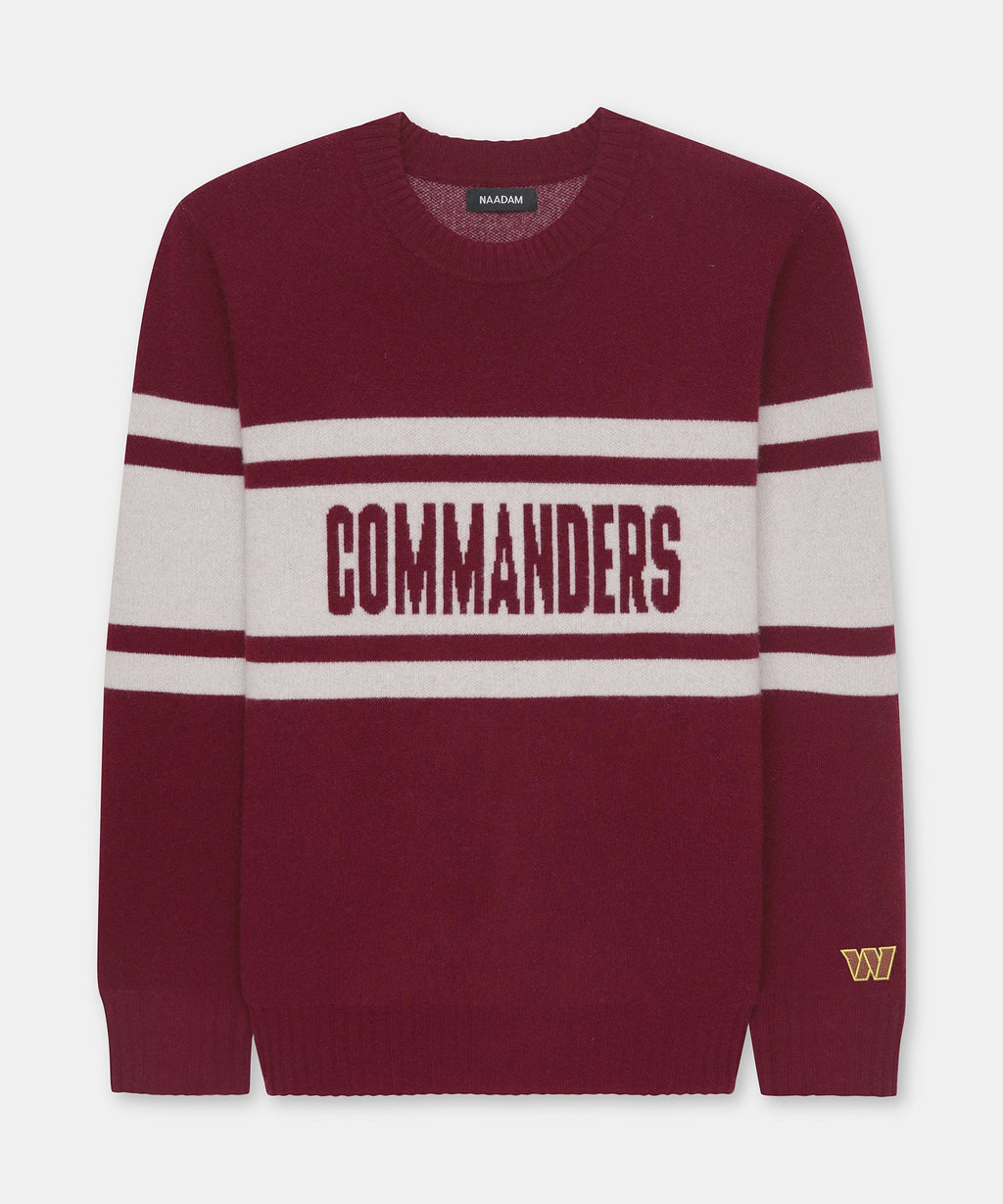 NFL Luxe Cashmere Crewneck Sweater
