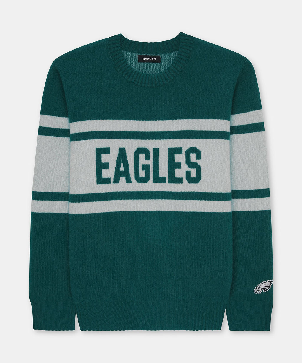 NFL Luxe Cashmere Crewneck Sweater