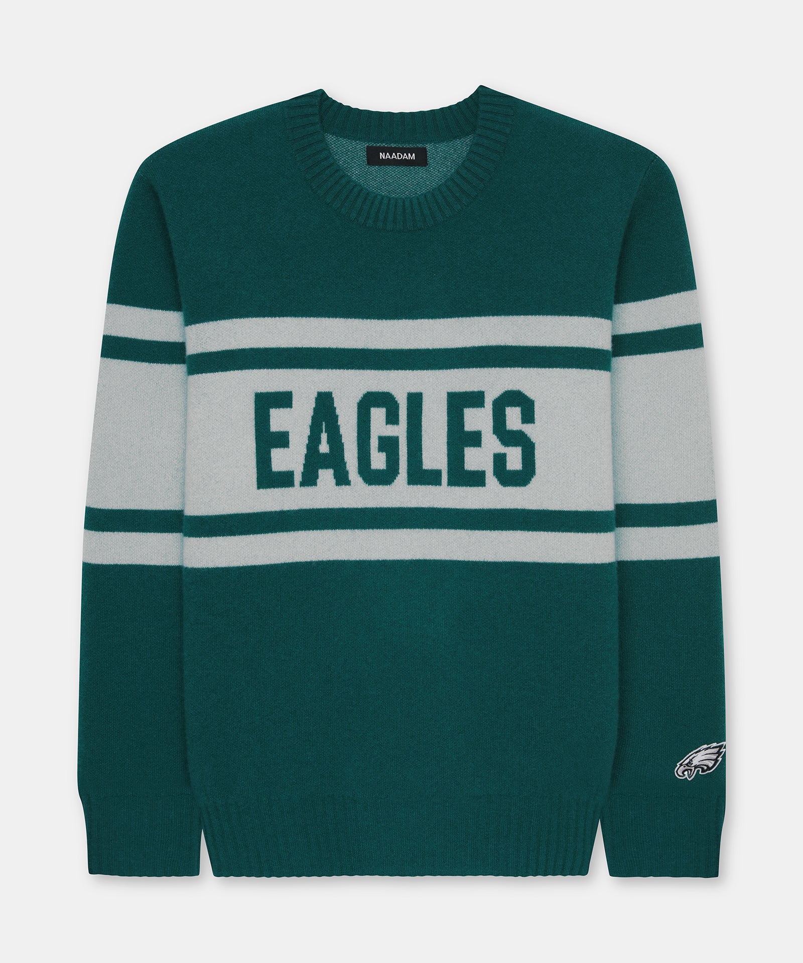NFL Luxe Cashmere Crewneck Sweater