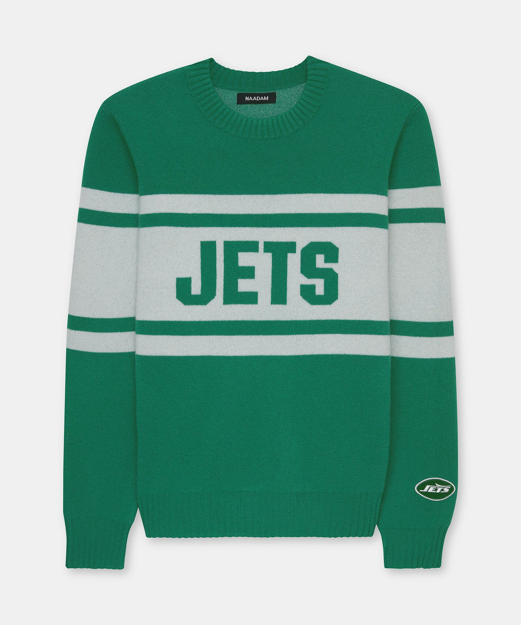 NFL Luxe Cashmere Crewneck Sweater