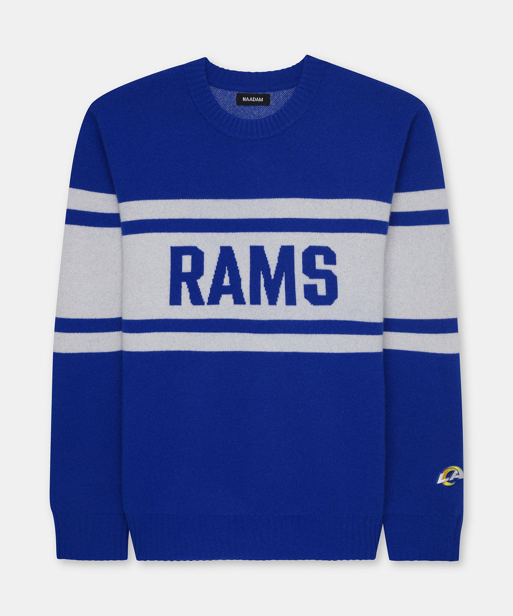 NFL Luxe Cashmere Crewneck Sweater
