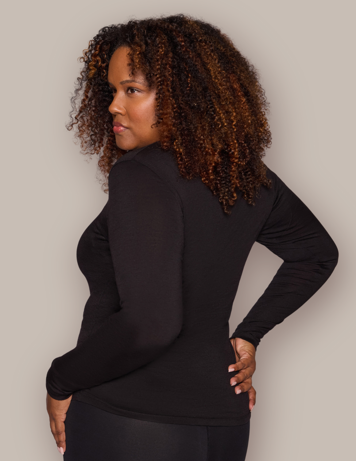 The Merino Wool Long-Sleeve Crewneck Undershirt