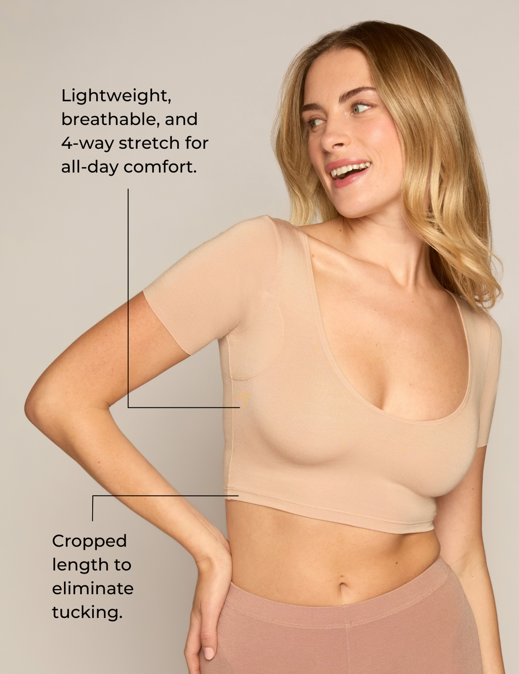 The Crop Undershirt