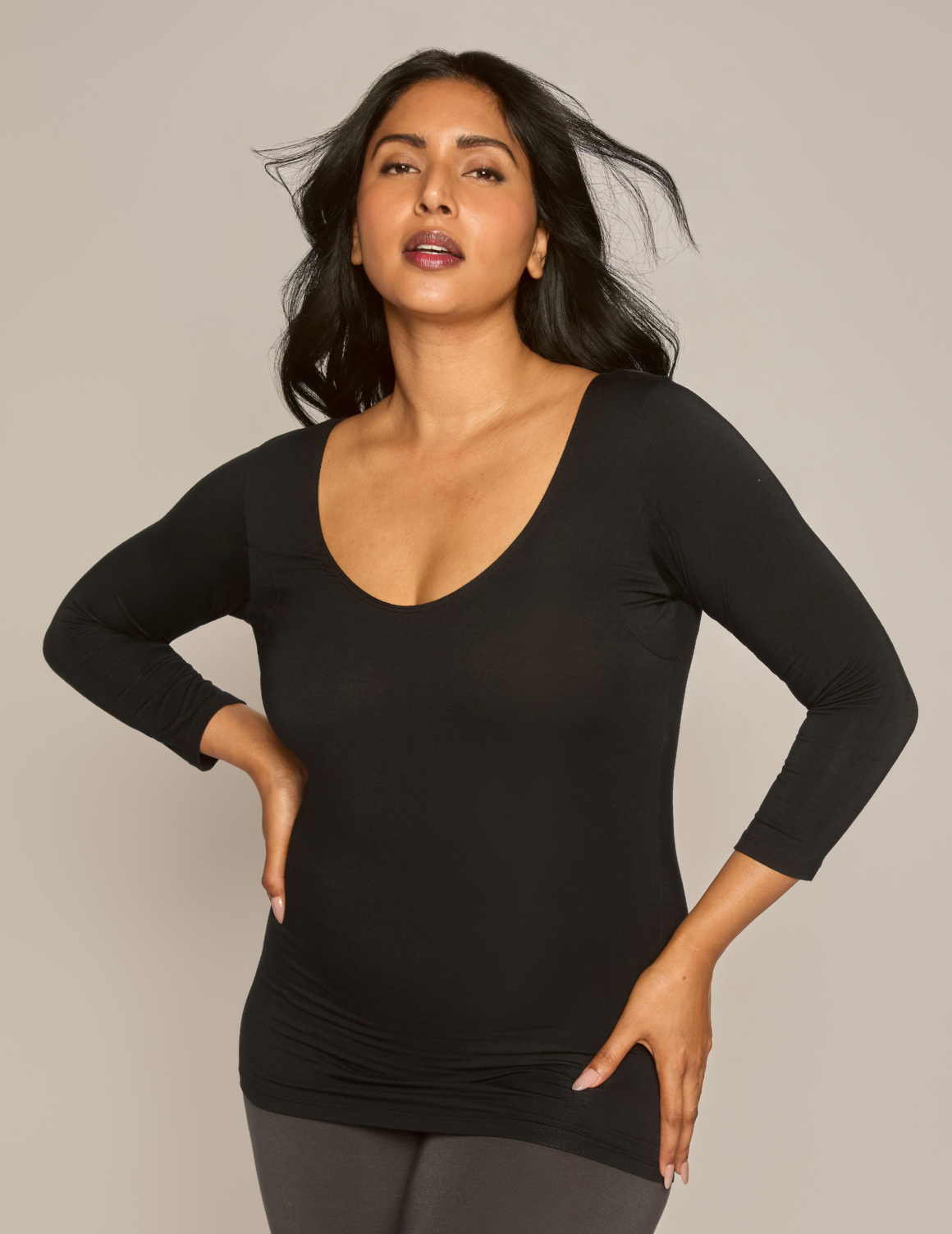 The Three Quarter Undershirt