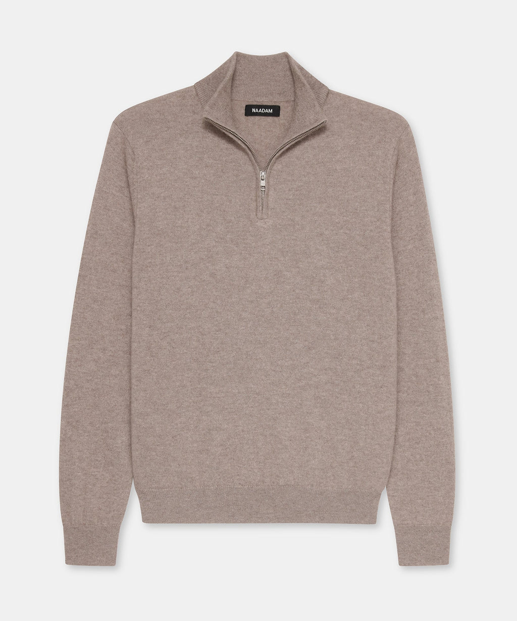 Signature Cashmere Quarter Zip