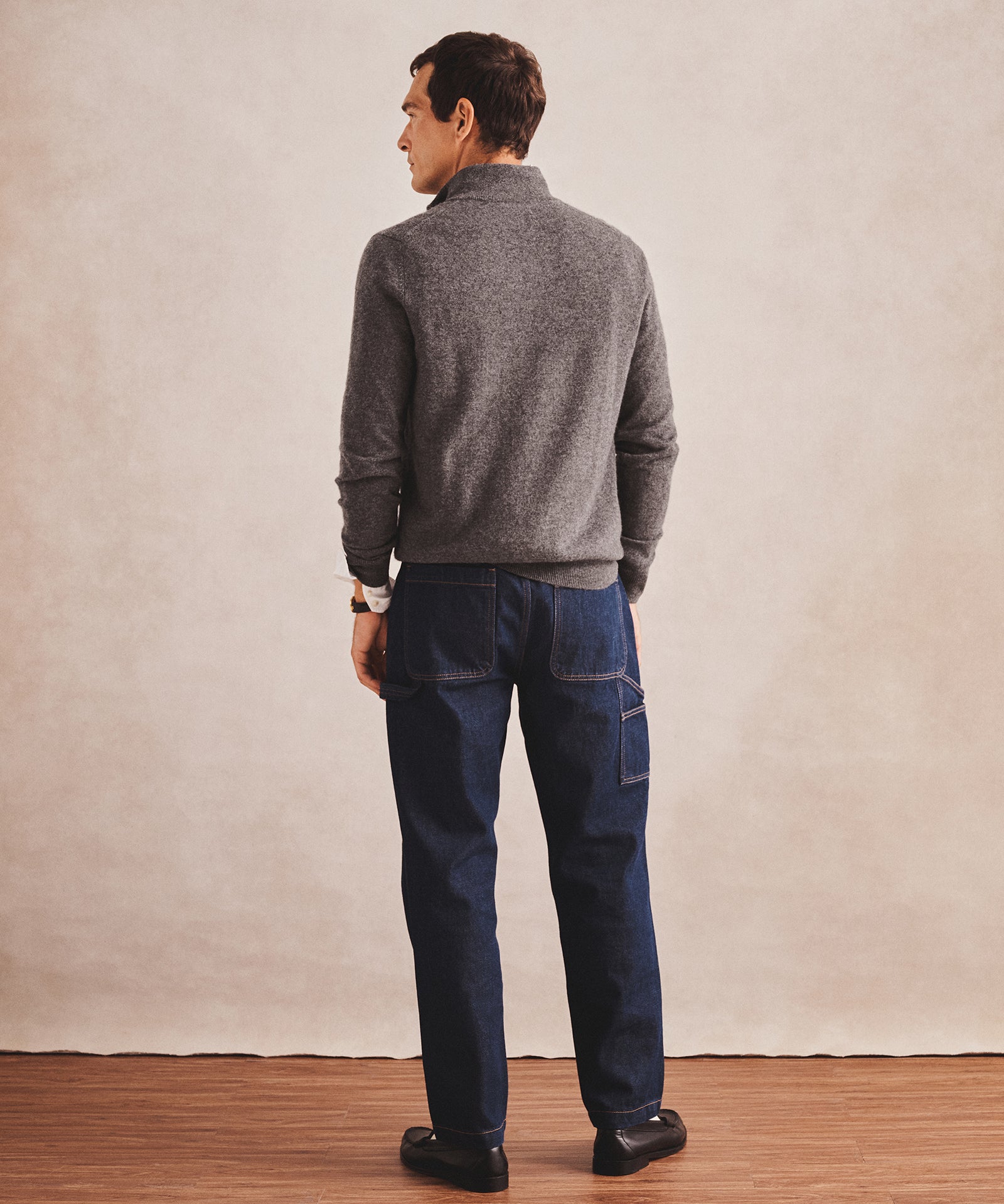 Signature Cashmere Quarter Zip
