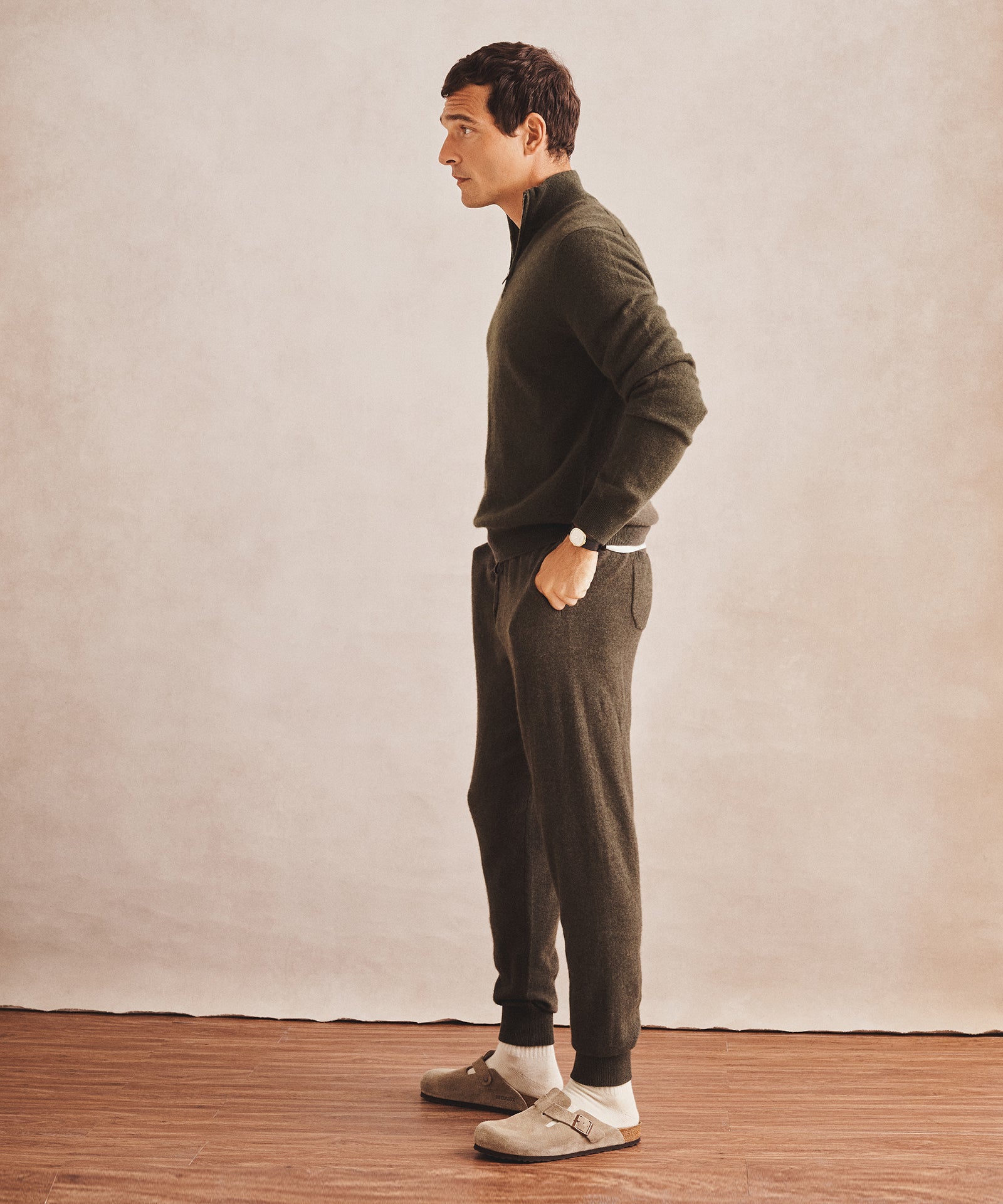 Signature Cashmere Quarter Zip