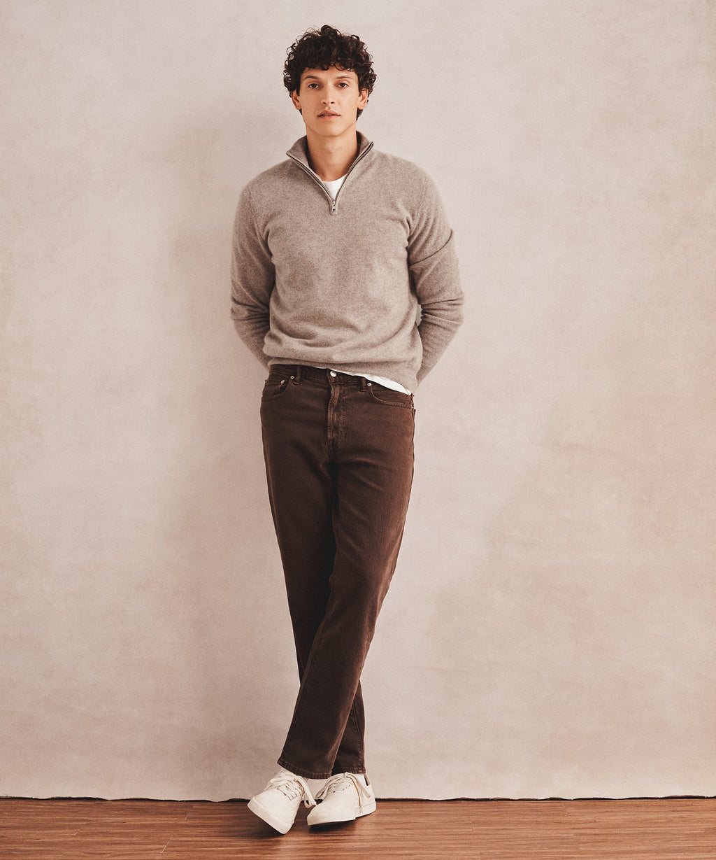 Signature Cashmere Quarter Zip