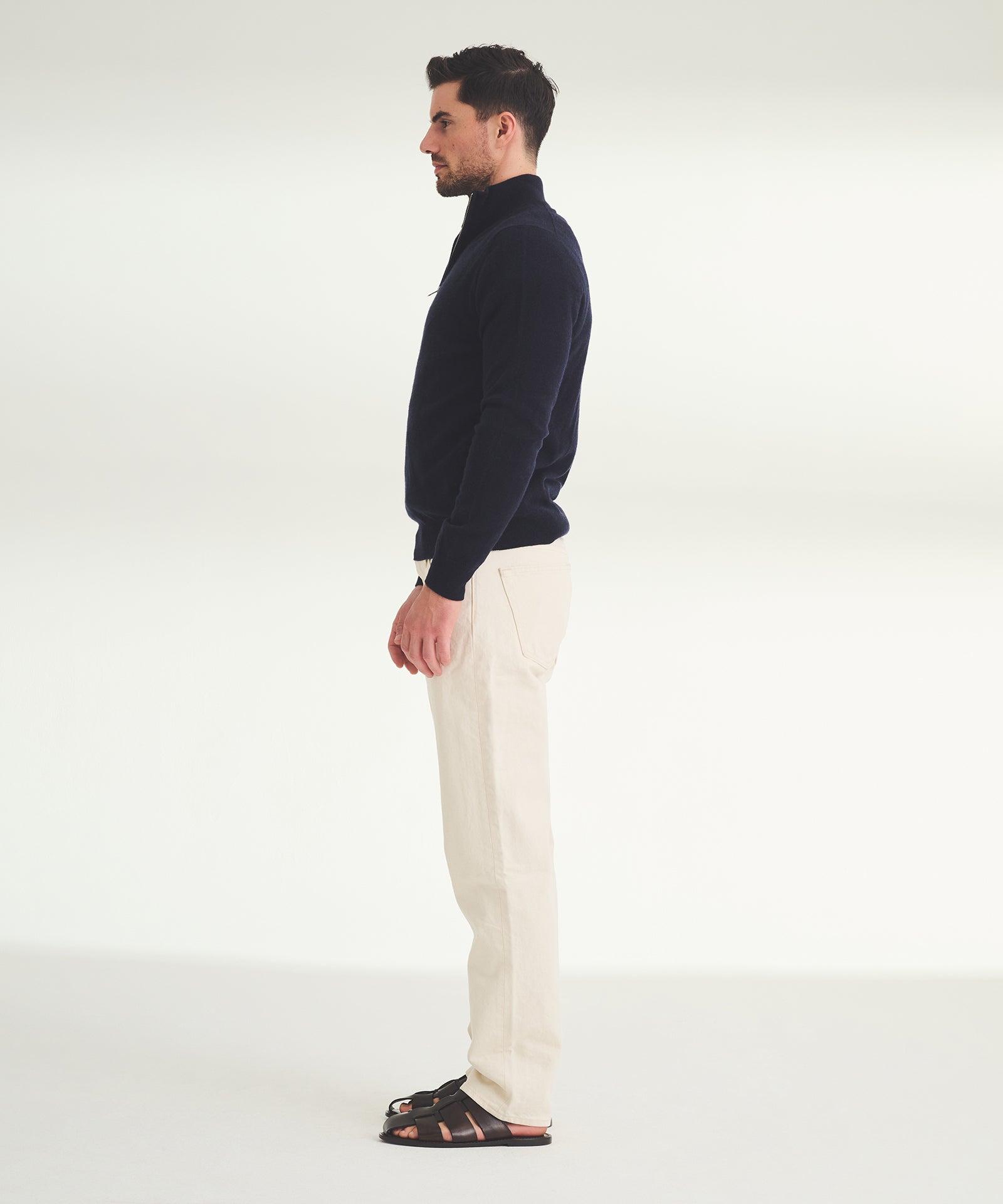 Signature Cashmere Quarter Zip